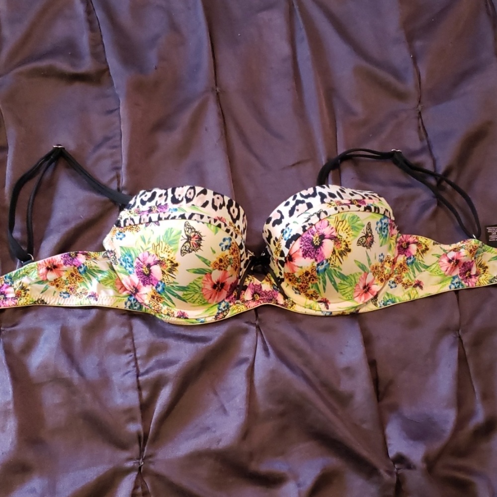 Victoria's Secret floral balconet bra